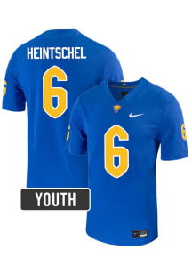 Mason Heintschel Nike Youth Blue Pitt Panthers NIL Name And Number Football Jersey Jersey