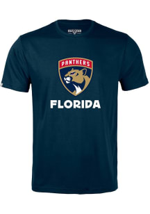 Levelwear Florida Panthers Navy Blue Richmond Home Turf Short Sleeve T Shirt