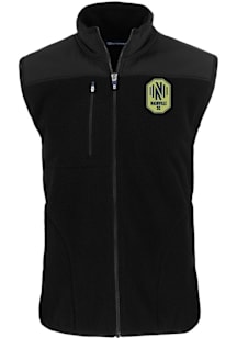 Cutter and Buck Nashville SC Big and Tall Black Cascade Sherpa Mens Vest