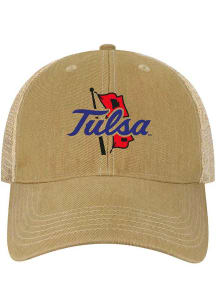 Tulsa Golden Hurricane Khaki Old Favorite Adjustable Hat