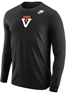 Nike Virginia Tech Hokies Black DriFIT Long Sleeve T Shirt