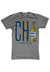 Chitown Clothing Chicago Grey Local Brew Short Sleeve T Shirt