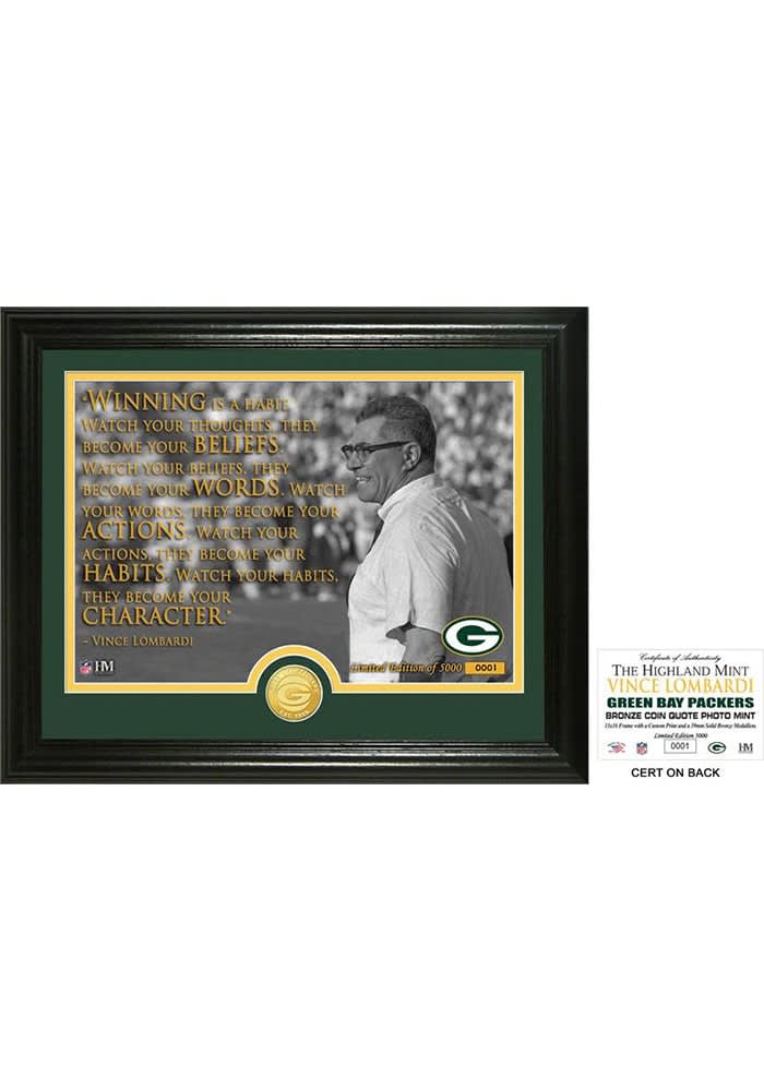 Green Bay Packers Stock Certificate Frame 