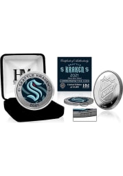 Seattle Kraken Inaugural Season Silver Mint Collectible Coin