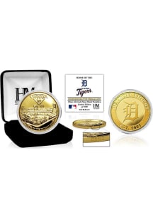 Detroit Tigers Stadium Gold Collectible Coin