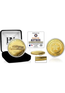 Houston Astros Stadium Gold Collectible Coin