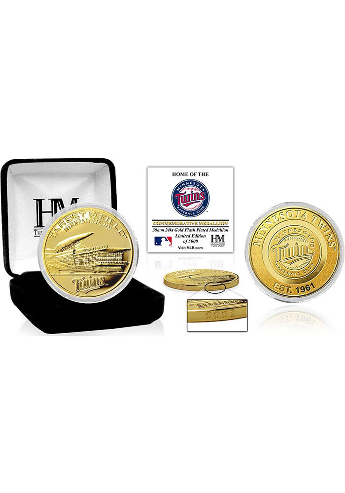 Minnesota Twins Stadium Gold Collectible Coin