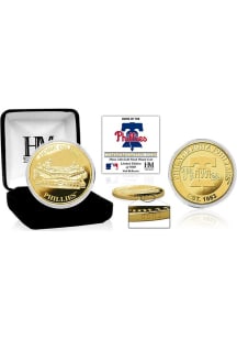 Philadelphia Phillies Stadium Gold Collectible Coin