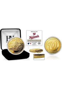 Washington Nationals Stadium Gold Collectible Coin