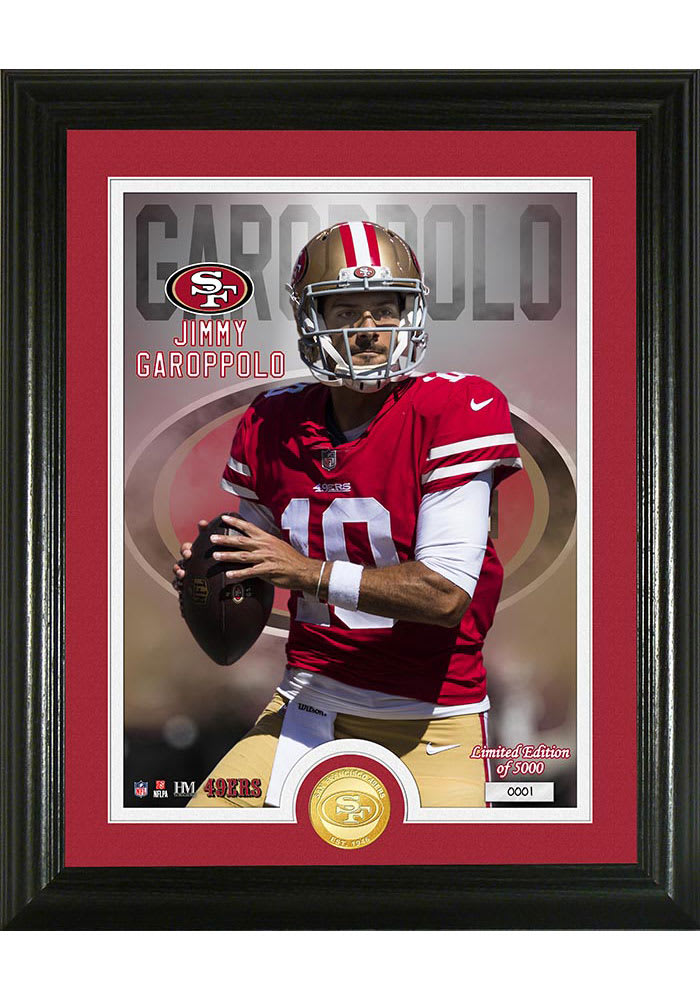 George Kittle San Francisco 49ers Highland Mint 13'' x 13'' Jersey