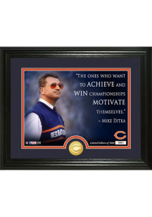 Chicago Bears Mike Ditka Quote Bronze Coin Photo Mint Plaque