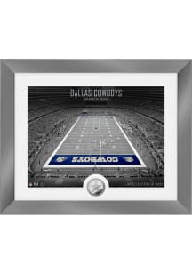 Dallas Cowboys Art Deco Stadium Coin Photo Mint Plaque