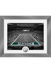 Philadelphia Eagles Art Deco Stadium Coin Photo Mint Plaque
