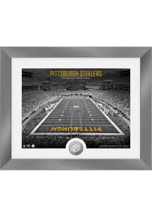 Pittsburgh Steelers Art Deco Stadium Coin Photo Mint Plaque