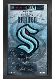 Seattle Kraken 2021 NHL Expansion Draft Signature Picture Frame