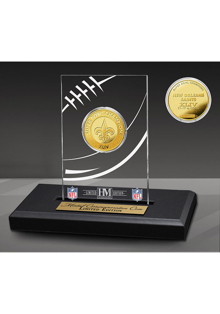 New Orleans Saints Super Bowl Champs Gold Collectible Coin