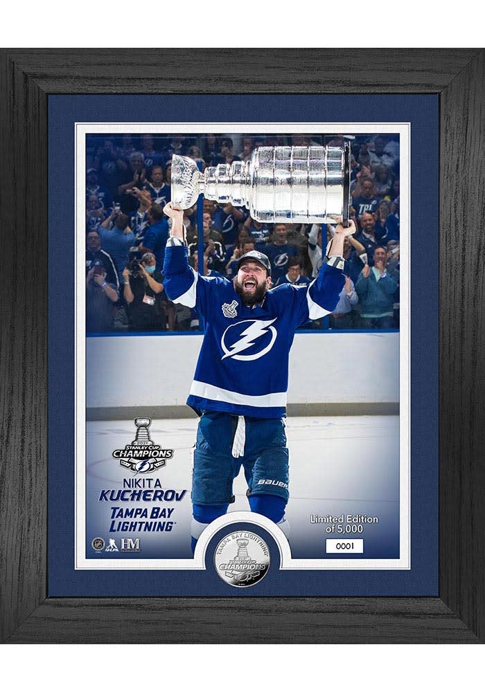 Framed Victor Hedman Tampa Bay Lightning 2021 Stanley Cup