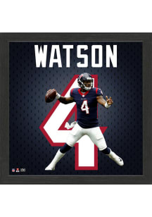 Houston Texans Deshaun Watson Impact Jersey Picture Frame