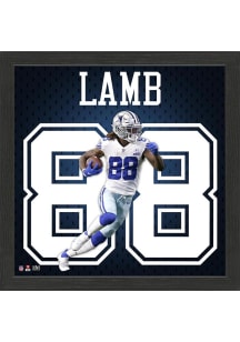 Dallas Cowboys CeeDee Lamb Impact Jersey Picture Frame