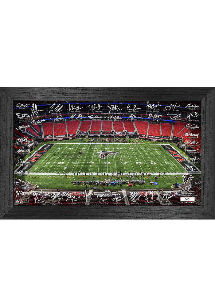 Atlanta Falcons 2021 Signature Gridiron Collection Picture Frame