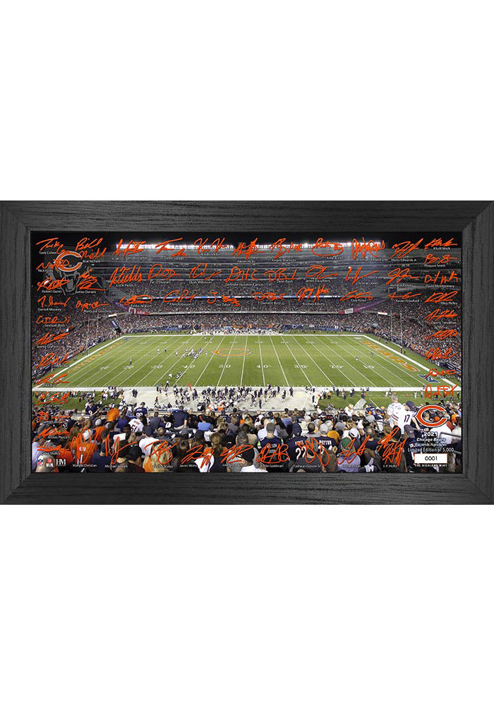 Chicago Bears 2021 Signature Gridiron Collection Picture Frame