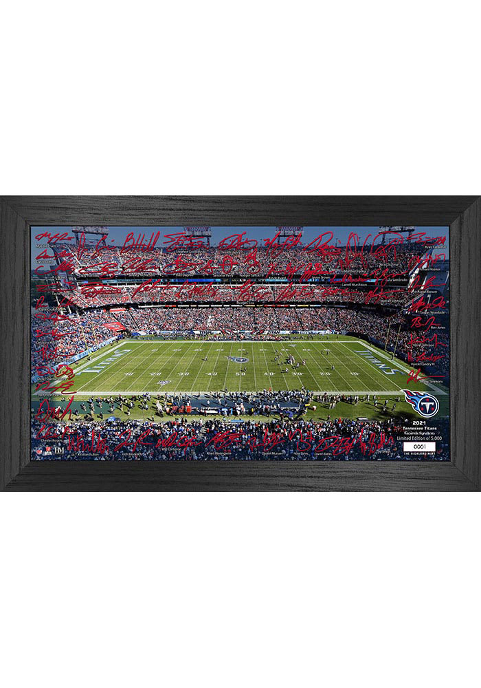 Tennessee Titans 2021 Signature Gridiron Collection Picture Frame