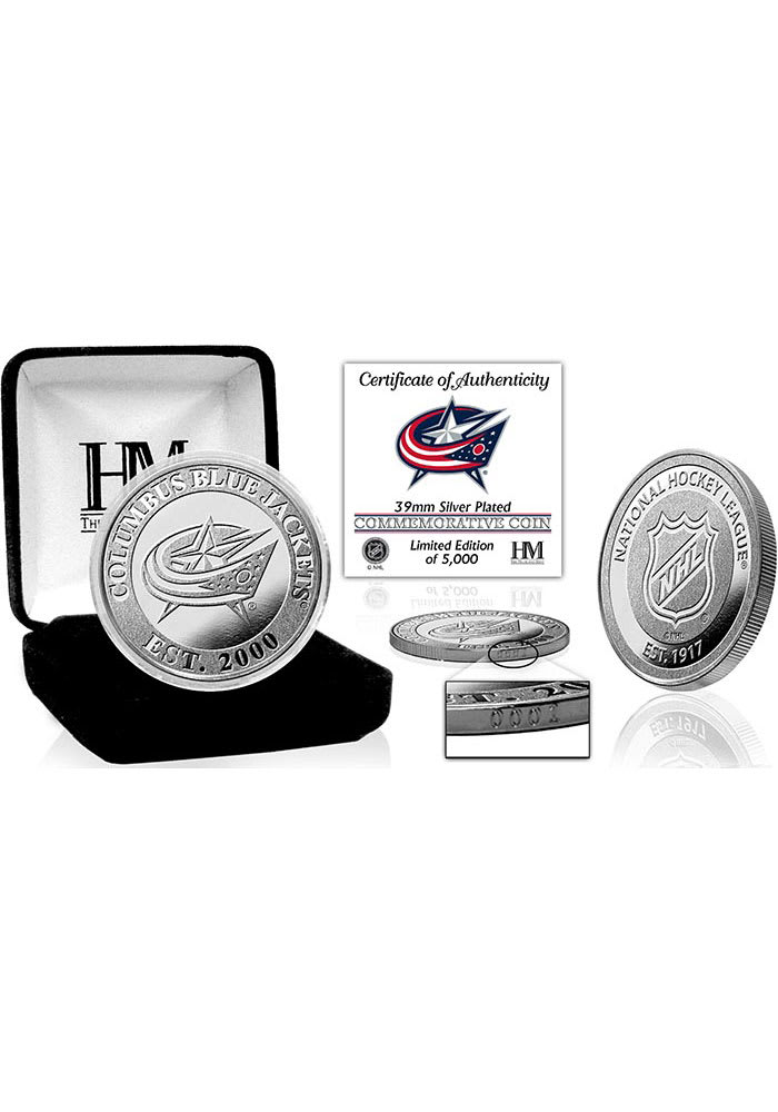Columbus Blue Jackets 2021 Silver Mint Collectible Coin