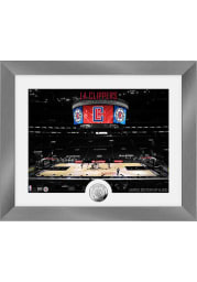 Los Angeles Clippers Art Deco Silver Coin Photo Plaque