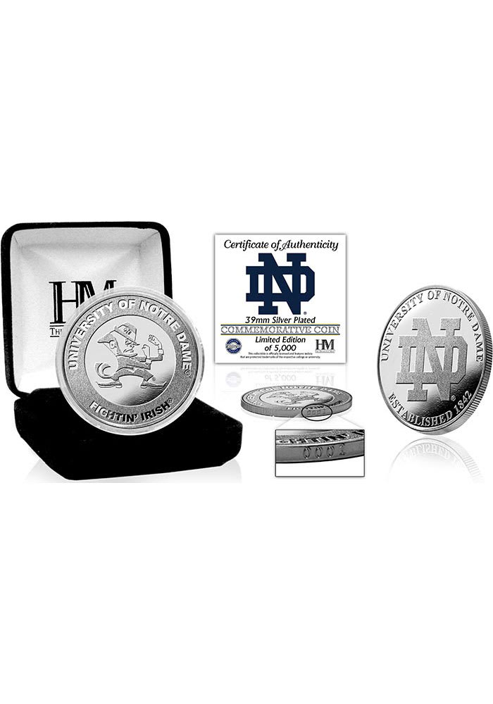 Notre Dame Fighting Irish Silver Mint Collectible Coin