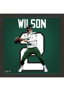 New York Jets Zach Wilson Rookie Impact Jersey Picture Frame