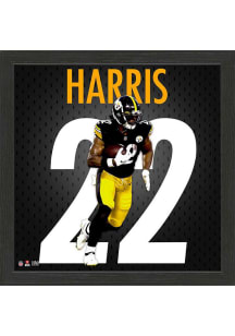 Pittsburgh Steelers Najee Harris Rookie Impact Jersey Picture Frame