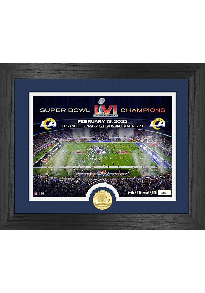 Los Angeles Rams Super Bowl LVI Champions Deluxe Ticket and Game