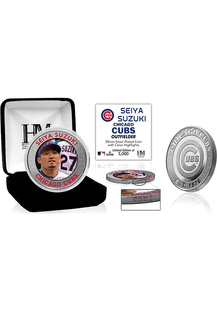 Chicago Cubs Silver Plated Collectible Coin
