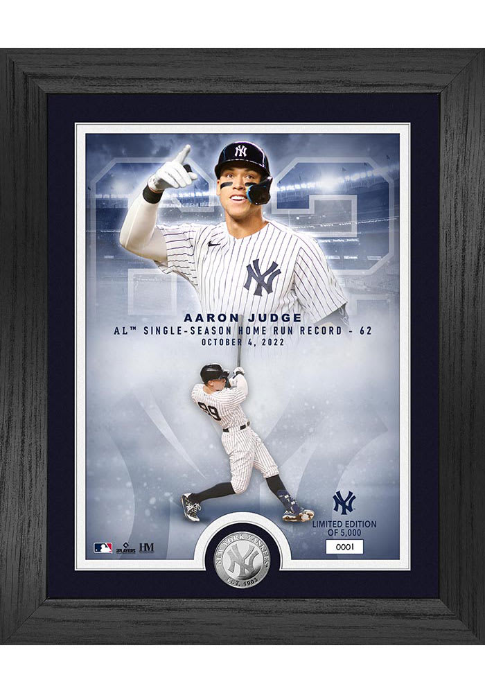 Aaron Judge New York Yankees American League Single Season Home Run