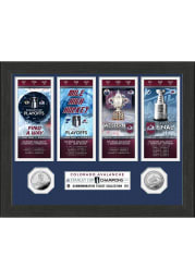 Colorado Avalanche 2022 Stanley Cup Champions Ticket Collection Picture Frame