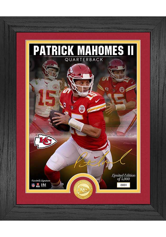 Kansas City Chiefs Patrick Mahomes Highland Mint 13'' x 13'' Jersey Number  Frame