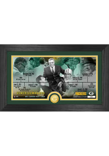 Green Bay Packers Vince Lombardi Career Timeline Photo Pano Plaque
