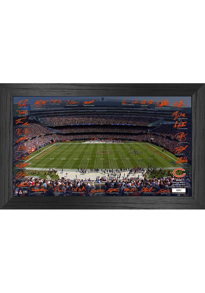 The Highland Mint | Chicago Bears 2022 Signature Gridiron Collection Frame