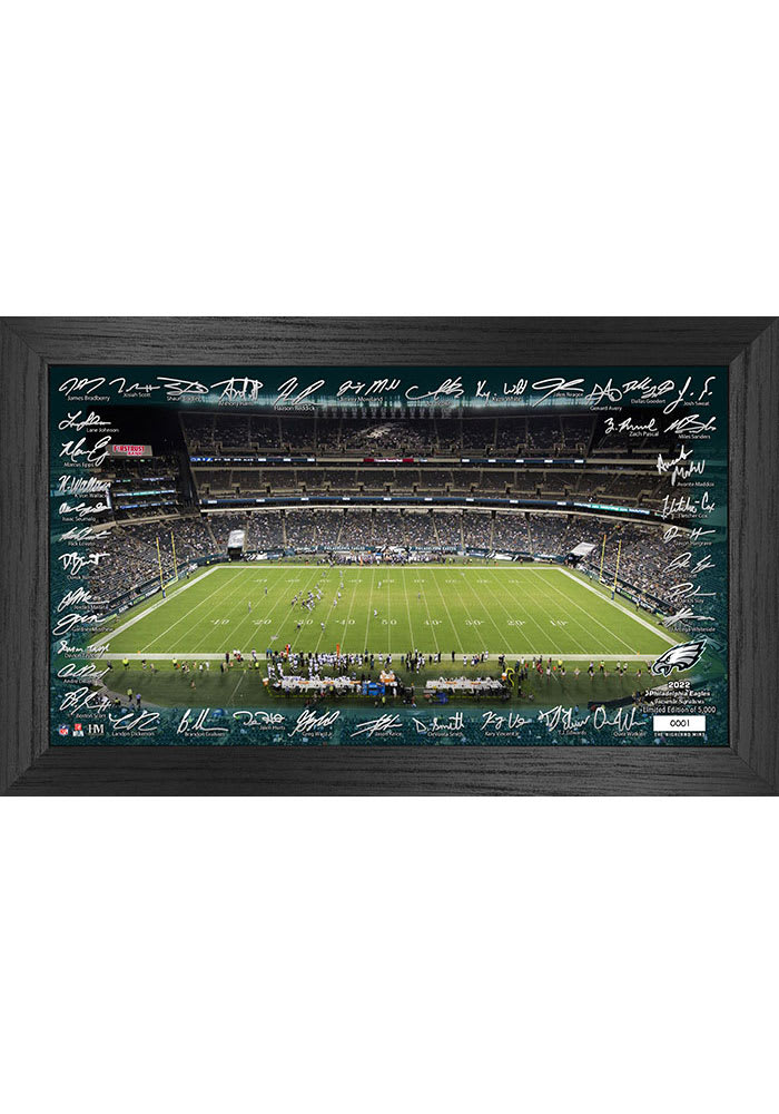 Officially Licensed Philadelphia Eagles 2022 Signature Gridiron