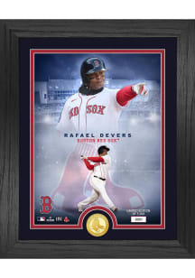 Rafael Devers Boston Red Sox Legend Photo and Bronze Coin Plaque