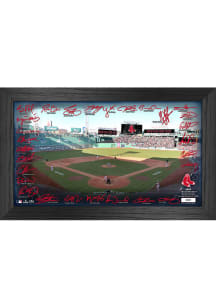 Boston Red Sox Signature Field Photo Plaque