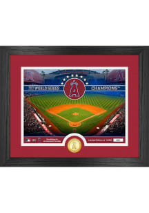 Los Angeles Angels Stadium Photo and Coin Plaque