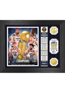 Denver Nuggets 2023 NBA Finals Champions Banner Photo Plaque