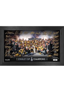 Vegas Golden Knights 2023 Stanley Cup Champs Signature Picture Frame