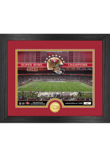 San Francisco 49ers Stadium Silver Coin and Photo Plaque