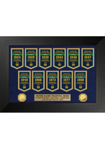 Notre Dame Fighting Irish 18x22 Deluxe National Champions Banner Collection Plaque