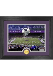 Purple K-State Wildcats Stadium PM Plaque