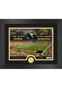 Black Iowa Hawkeyes Stadium PM Plaque