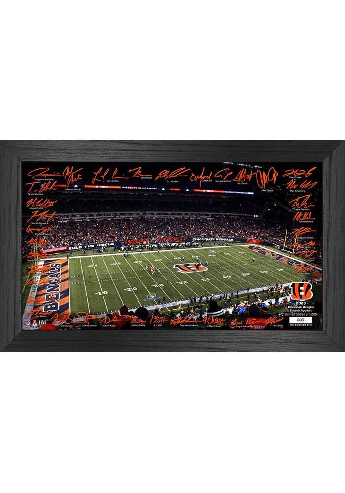 Cincinnati Bengals 2023 Signature Gridiron Collection Picture Frame