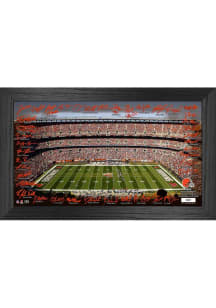 Cleveland Browns 2023 Signature Gridiron Collection Picture Frame